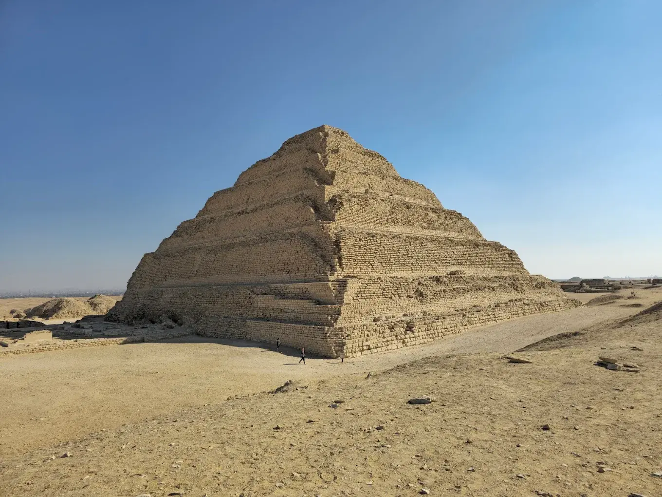 The World’s First Recorded project – Building the Stepped Pyramid at SAQQARA